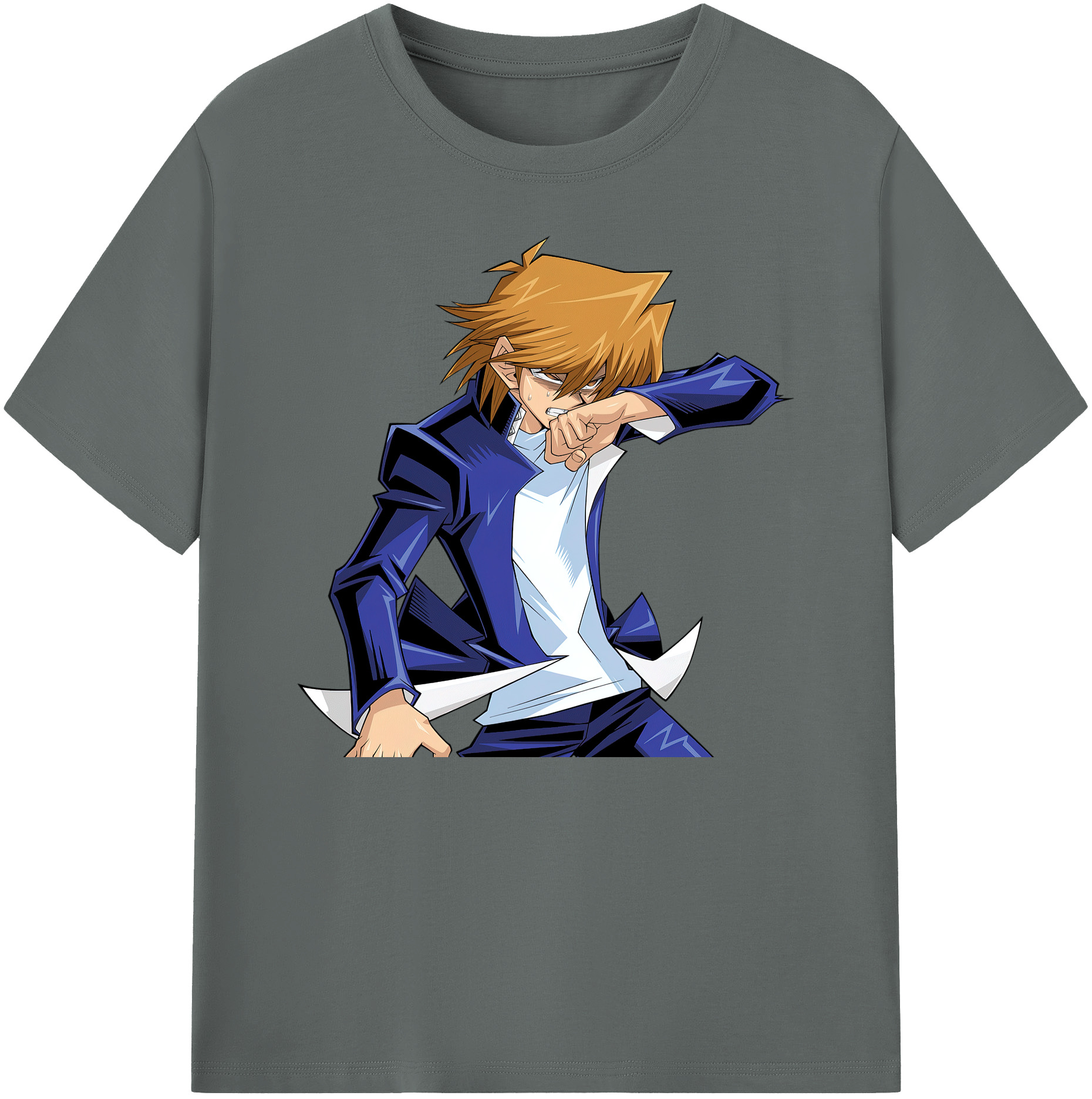 （画像用） 遊☆戯☆王 Yu-Gi-Oh! 綿100％ メンズ半袖Tシャツ｜肌触りやわらか＆通気性